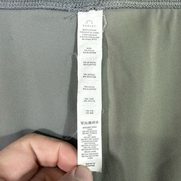 Varley Gray Animal Print Watercolor Luna 7/8 Leggings Women's Size S Athleisure - Picture 4 of 9